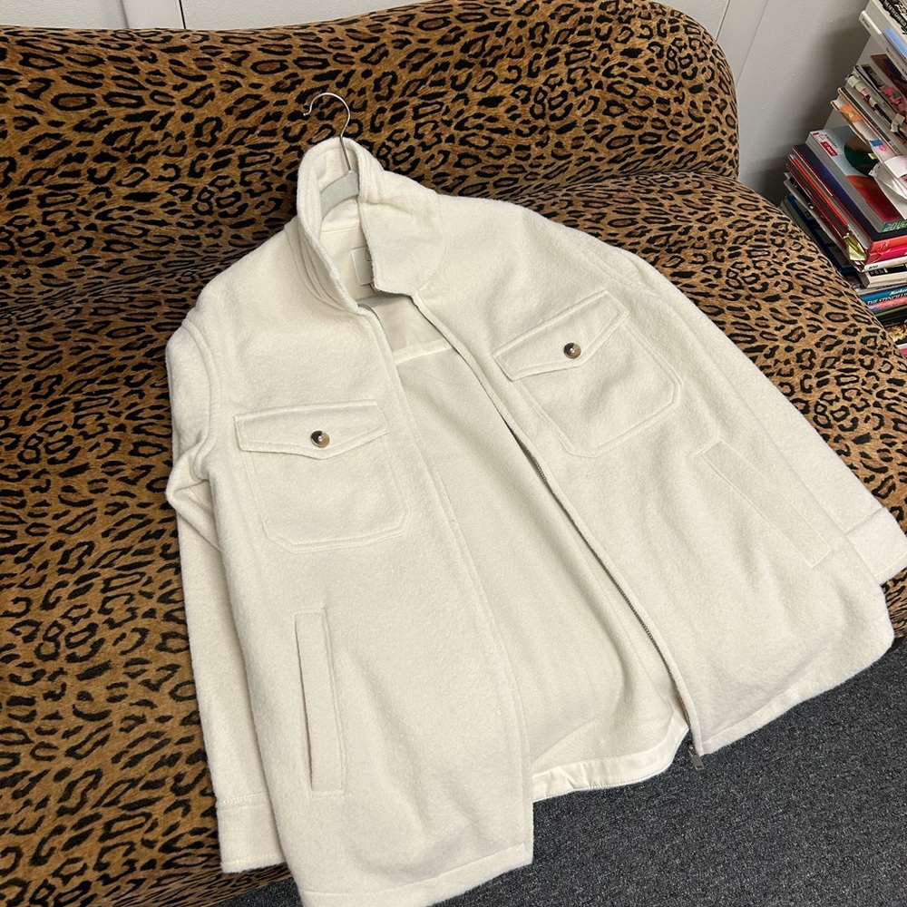 Joie Cream Wool Jacket - Picture 7 of 11